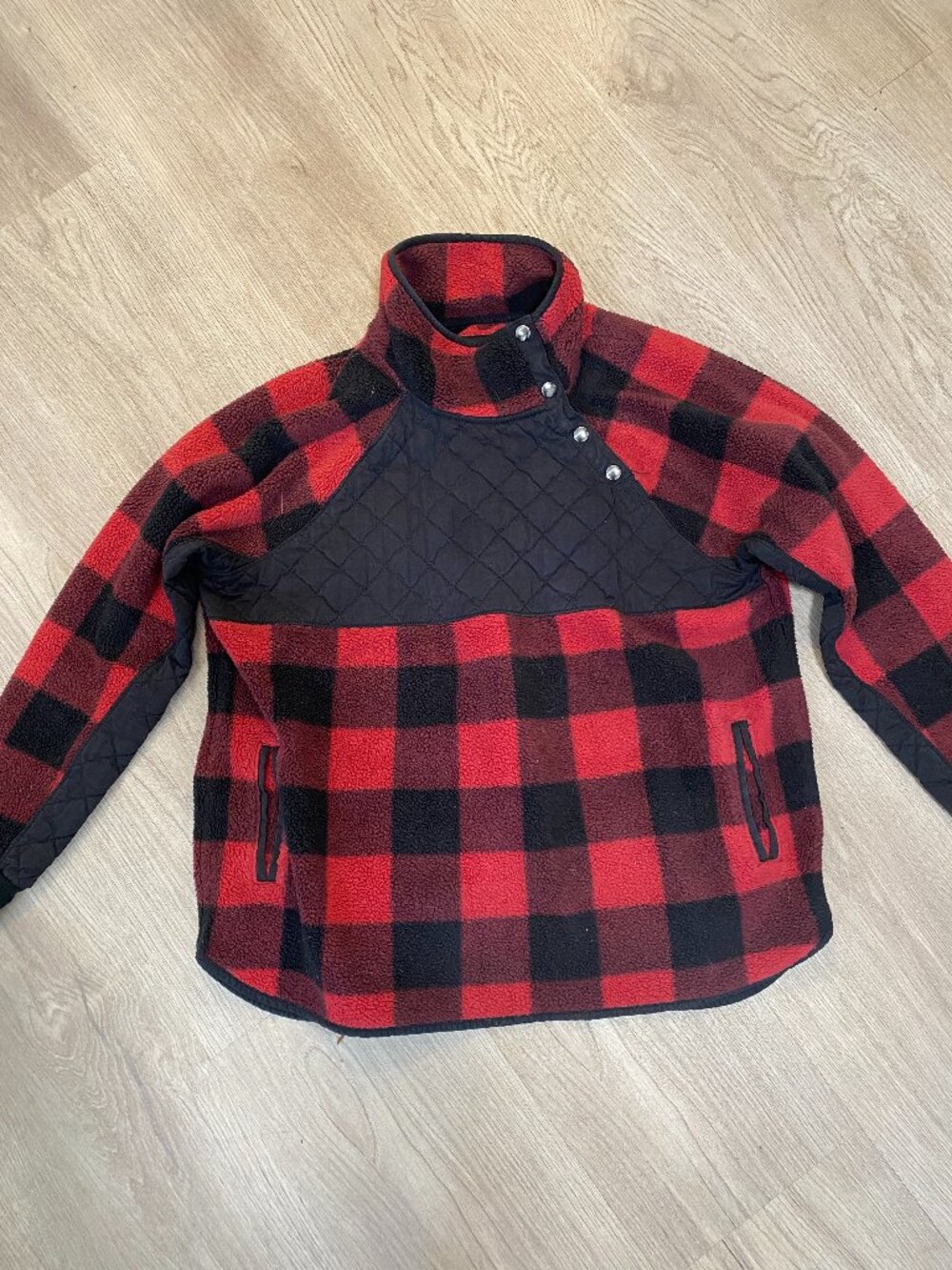 Abercrombie & Fitch Flannel Sweater